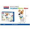 Cartoon Simulation Pet Dog Building Blocks Mini Dachshund Poodle Doberman Model Children's Toy Gift Dog Pet Building Blocks - 16064 - With box