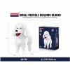 Cartoon Simulation Pet Dog Building Blocks Mini Dachshund Poodle Doberman Model Children's Toy Gift Dog Pet Building Blocks - 18246 - With box