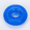 pack of 2pcs  dog toys Pet toy bite resistant sound making toy ball dog toy tooth cleaning molar dog toy - Blue - large size