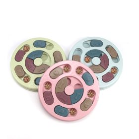 Pet supplies Dog puzzle toys Antiboreal artifact Interactive puzzle feeding - Green - Hexagon
