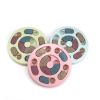 Pet supplies Dog puzzle toys Antiboreal artifact Interactive puzzle feeding - Pink - print