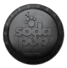 Magnum Bottle Top Flyer Rubber Flying Disc for Heavy Chewers | Large | USA Made