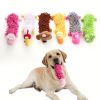 Pet Dog Toy Sounding Toy For Dog Chew Toy Puppy Molar Toy Plush Toy Dog Interactive Toy Supplies - Brown Dog