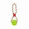 Pet molar toy watermelon ball silicone toy dog molar ball bite-resistant, teeth-cleaning and food-leakage ball chewing dog bite toy - Green figure eig