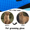 Cat Grooming Glove For Cats Wool Glove Pet Hair Deshedding Brush Comb Glove For Pet Dog Cleaning Massage Glove For Animal Sale - Right