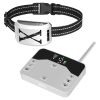 Wireless Electric Dog Fence Waterproof Pet Shock Boundary Containment System Electric Training Collar for Small Medium Large Dogs - Fence with 1 colla