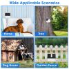 Ultrasonic Anti-barking Device 50Feet Sensing Sonic Dog Bark Deterrent Dog Bark Control with 3 Sensitivity Levels 3 Sensing Distances Indoor Outdoor -