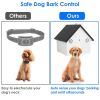 Ultrasonic Anti-barking Device 50Feet Sensing Sonic Dog Bark Deterrent Dog Bark Control with 3 Sensitivity Levels 3 Sensing Distances Indoor Outdoor -