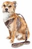 Pet Life Luxe 'Houndsome' 2-In-1 Mesh Reversible Plaided Collared Adjustable Dog Harness-Leash - Medium