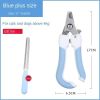 Pet nail clippers dog cat stainless steel nail clippers; Professional Pet Nail Clippers and Trimmer - Best for Dogs; Small Cats - Large pink [card mou