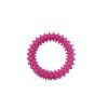 Pet Dog Toy Non-Toxic Rubber Cute Round Play Durable To Chew Toys Dog Tooth Cleaning Molar Training Safe Toy Pet Supplies - Pink