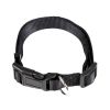 Pet Dog Collar Solid Color Puppy Collars Medium Dogs Quickly Disengaged Pet Dog Training Collar Teddy Bichon Small Dog Collar - black - 1