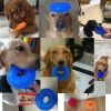 Pet Toys Bite Resistant Sound Toy Chew Teeth Clean Large Dog Golden Retriever Barbed TPR Training Teeth Cleaning Thorn Circle - Green