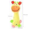 Pet Plush Toy For Dog & Cat; Funny Cartoon Plush Toys For Indoor Dogs; Interactive Dog Chew Toy - Brown