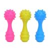 Pet Vocal Toy Dog Molar Rod Interactive Training Cat Dog Toy TPR Environmentally Friendly Bite Resistant Pet Accessories - Blue