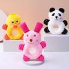 1pc Plush Pets Dog Toys Animals Shape Sound Squeaky Chew Bite-Resistant Cleaning Teeth Dog Chew Puppy Training Toy Pet Supplies - as the picture