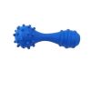 Pet Vocal Toy Dog Molar Rod Interactive Training Cat Dog Toy TPR Environmentally Friendly Bite Resistant Pet Accessories - Blue