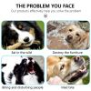 Adjustable Dogs Anti-bite Mouth Cover Muzzle Silicone Duck Mouth Mask For Dog Stop Barking Dog Pet Mouth Cover Pet Dog Supplies - Yellow - L