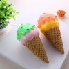 New Dog Voice Ice Cream Toy Dog Enamel Resistant To Bite Molar Teeth Cleaning Pet Supplies - Yellow