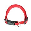 Pet Dog Collar Solid Color Puppy Collars Medium Dogs Quickly Disengaged Pet Dog Training Collar Teddy Bichon Small Dog Collar - red - 1.5