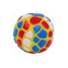 Dog Chew Toy Natural Rubber Puzzle Ball Dog Geometric Safety Toys Ball for Small Medium Large Dogs Playing Pet Training Supplies - Red