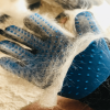 Cat Grooming Glove For Cats Wool Glove Pet Hair Deshedding Brush Comb Glove For Pet Dog Cleaning Massage Glove For Animal Sale - Left