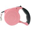 Automatic Retractable Pet Leash For Dogs & Cats; Outdoor Dog Leash - Pink - one-size