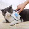 Pet Hair Grooming Remover Pets Dogs Grooming Tools - Blue - Grooming Brush
