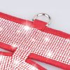 Pet Harness For Dog & Cat; Rhinestone Soft Cat Harness; Soft Dog Vest Harness For Outdoor Walking - Light Blue - M