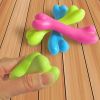 1pc Pet Toy; Soft Bone Shape Toy; Dog Teething Training Bite Resistant Chew Toys - 1pc Random Color