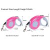 Pet Telescopic Traction Rope Dog Automatic Tractor Portable Dog Leash Dog Chain 3 M 5 M Traction Belt correa perro - Blue - 3M
