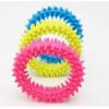 Pet Dog Toy Non-Toxic Rubber Cute Round Play Durable To Chew Toys Dog Tooth Cleaning Molar Training Safe Toy Pet Supplies - Green