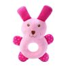 1pc Plush Pets Dog Toys Animals Shape Sound Squeaky Chew Bite-Resistant Cleaning Teeth Dog Chew Puppy Training Toy Pet Supplies - as the picture