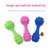 Pet Vocal Toy Dog Molar Rod Interactive Training Cat Dog Toy TPR Environmentally Friendly Bite Resistant Pet Accessories - Blue