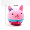 Cute Plush Dog Ball Squeaky Toys Animal Shape Puppy Chihuahua Internactive Chew Bite Toys Funny Pets Accessories Supplies - as the picture